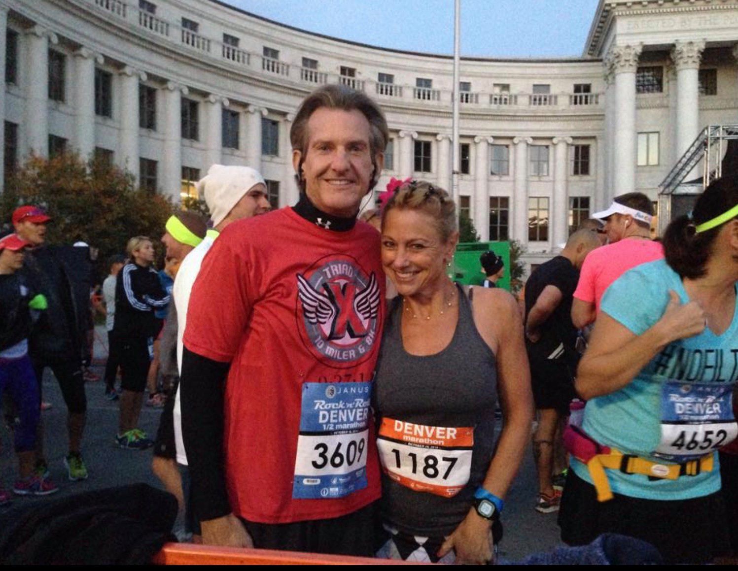 Runners: Suzette and Johnny Redwine